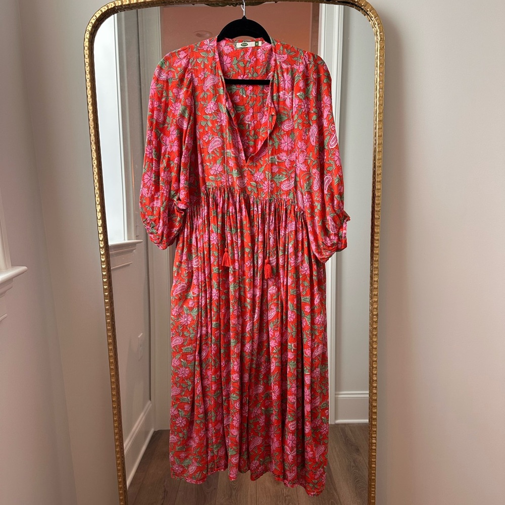 Dolma Floral Midi Dress